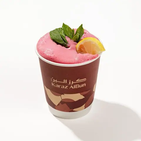 Ice hibiscus from the Karaz Albun menu