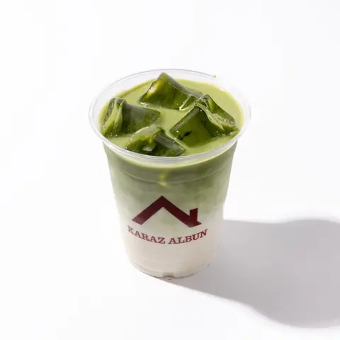 Iced Sweet Matcha Late from the Karaz Albun menu